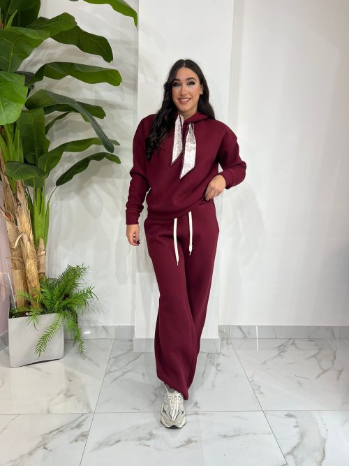 Cordinato frù felpato