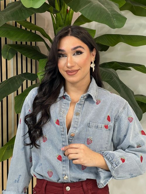 Camicia fragoline denim